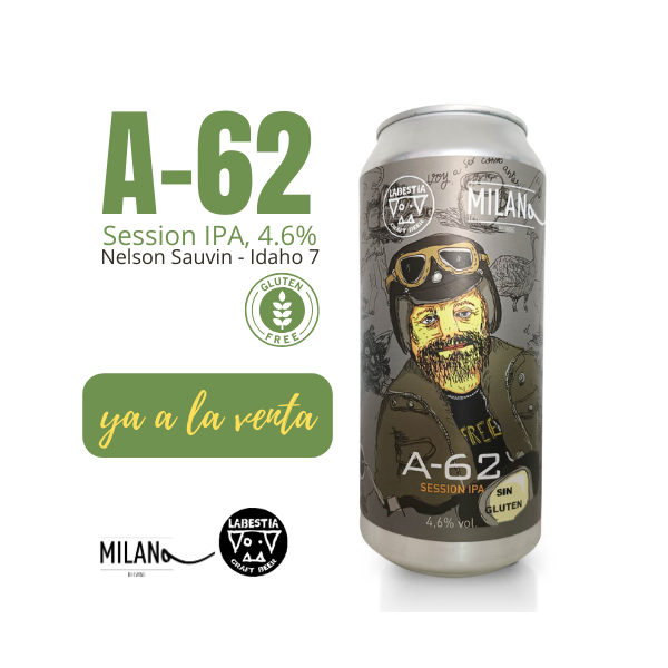 "A-62" SESSION IPA - GLUTEN FREE