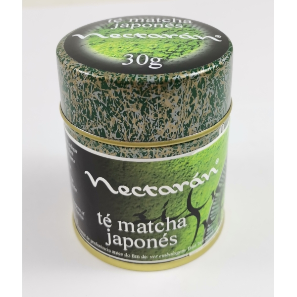 Té Verde Japonés matcha, lata 30 gr