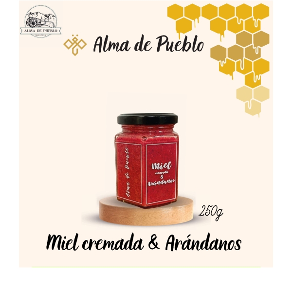 Miel cremada & Arándanos