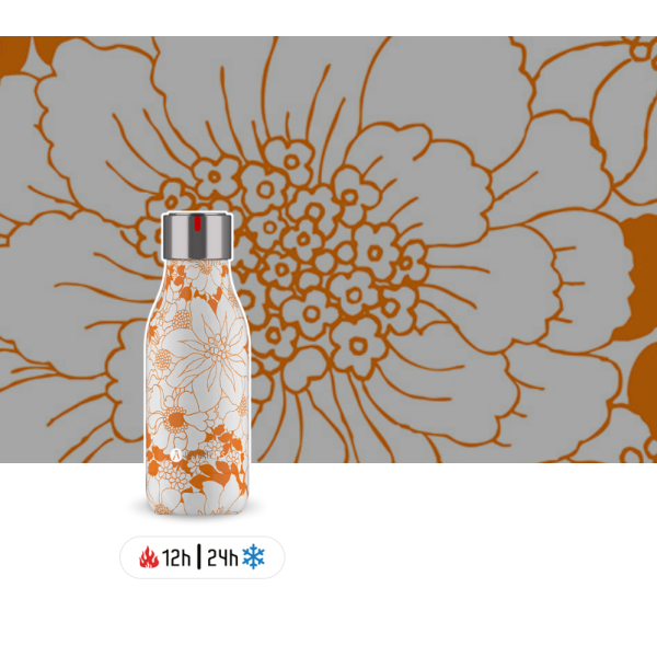 Botella 280ml Orange Flower