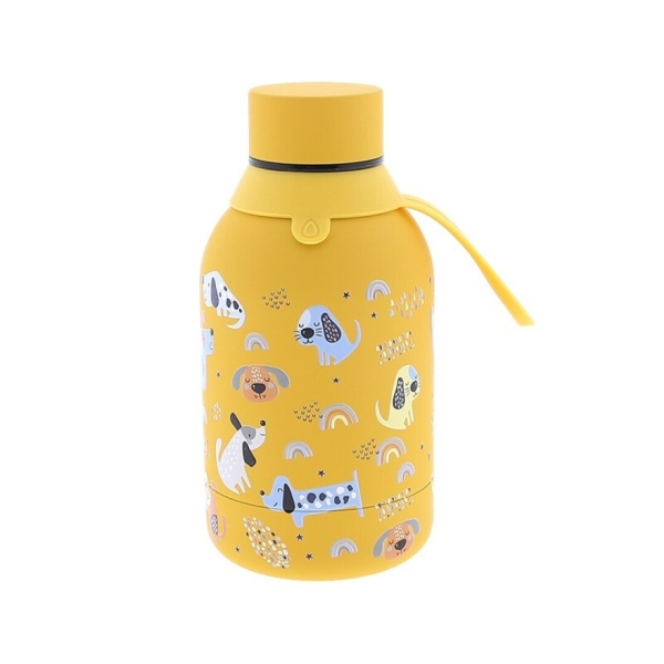 BOTELLA TÉRMICA INFANTIL - MOUSTARD DOGS 350ML