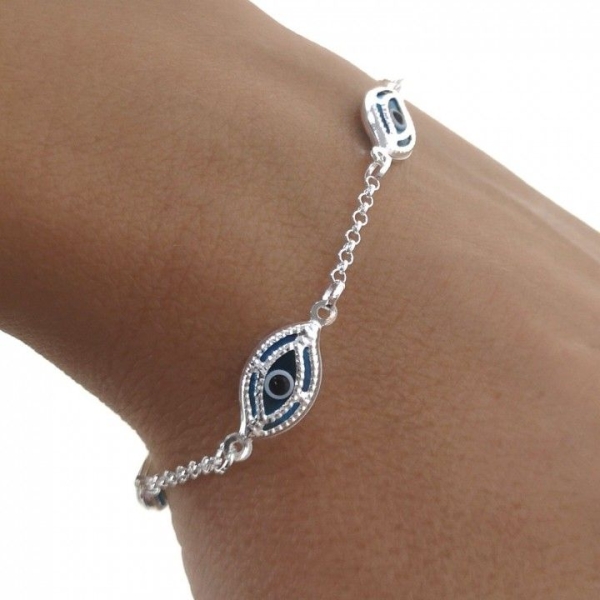 Pulsera ojos turcos