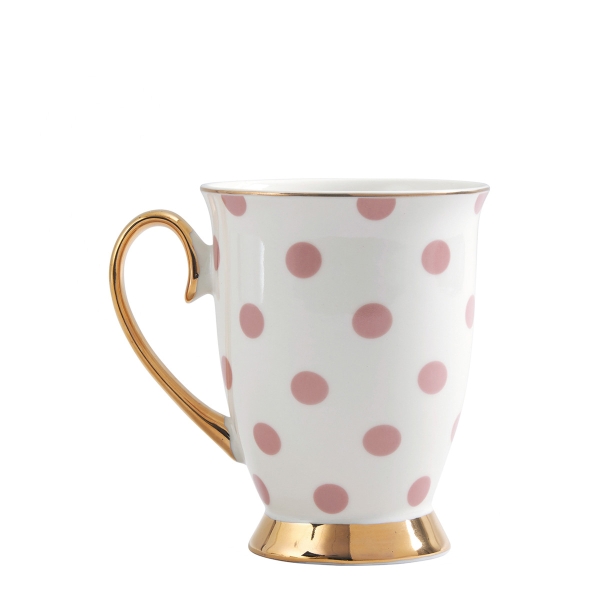 MUG MADAME DE RÉCAMIER  PUNTOS ROSA