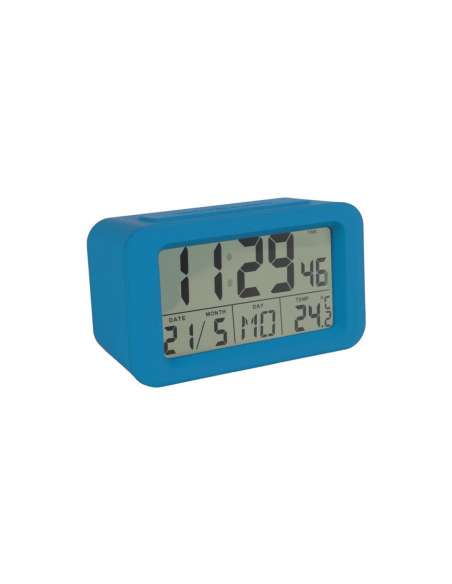 Reloj despertador  azul índigo