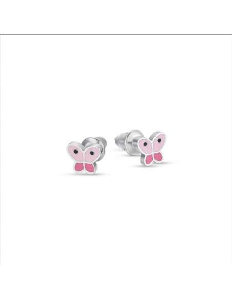 Pendientes mariposa  infantil L&B