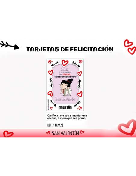 Postal de felicitación divertidas, gamberras, románticas...