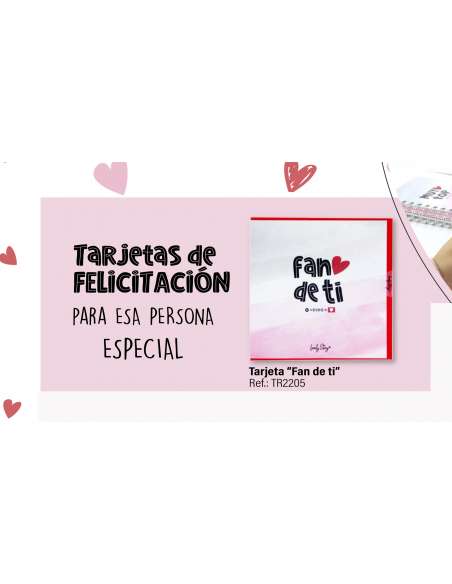 Tarjeta de regalo Fan de tí